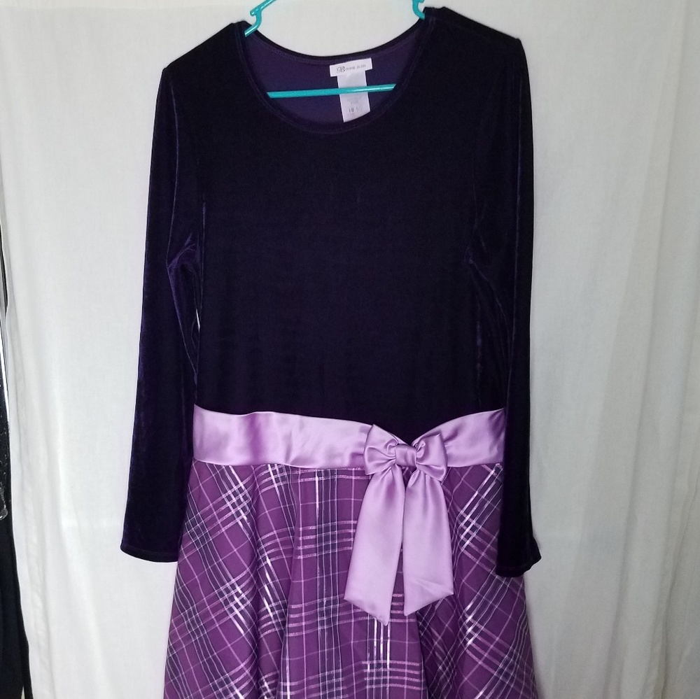 Purple Girls Dress